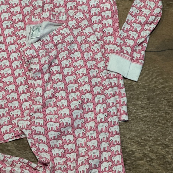 Roller Rabbit - Pink Hathi Pajamas - Picture 4 of 6